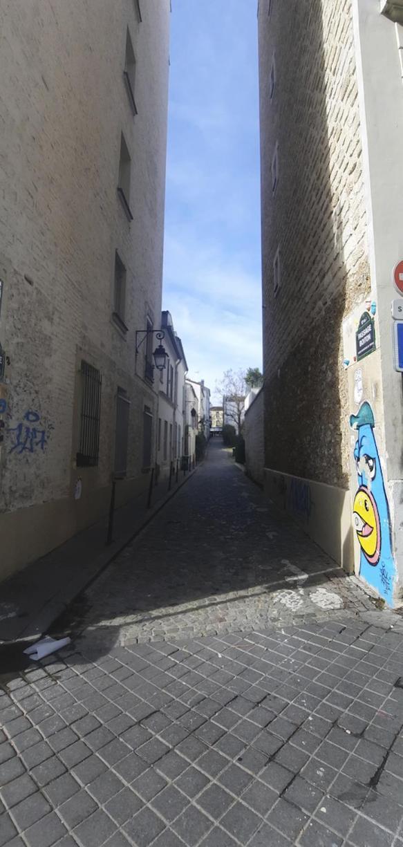 Studio Paris 13 Quartier Butte-Aux-Cailles Exterior photo
