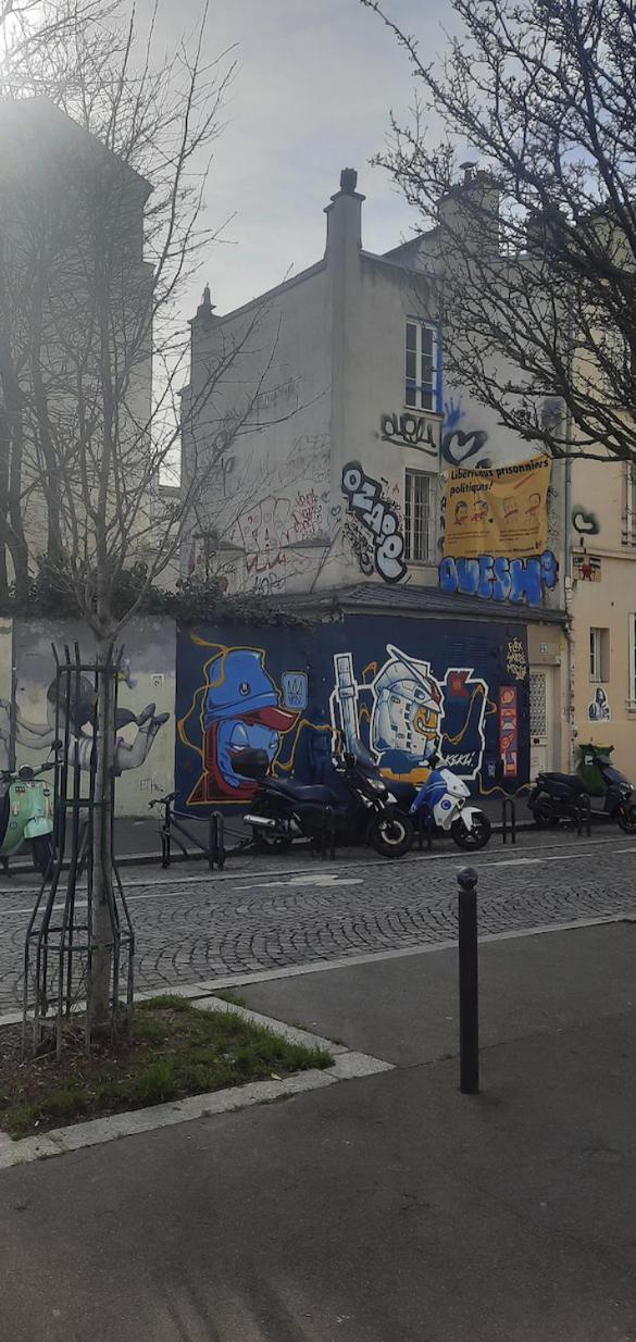 Studio Paris 13 Quartier Butte-Aux-Cailles Exterior photo