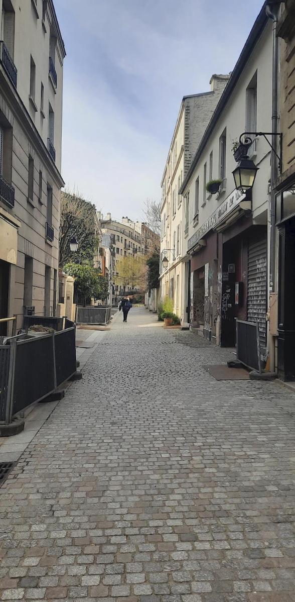 Studio Paris 13 Quartier Butte-Aux-Cailles Exterior photo