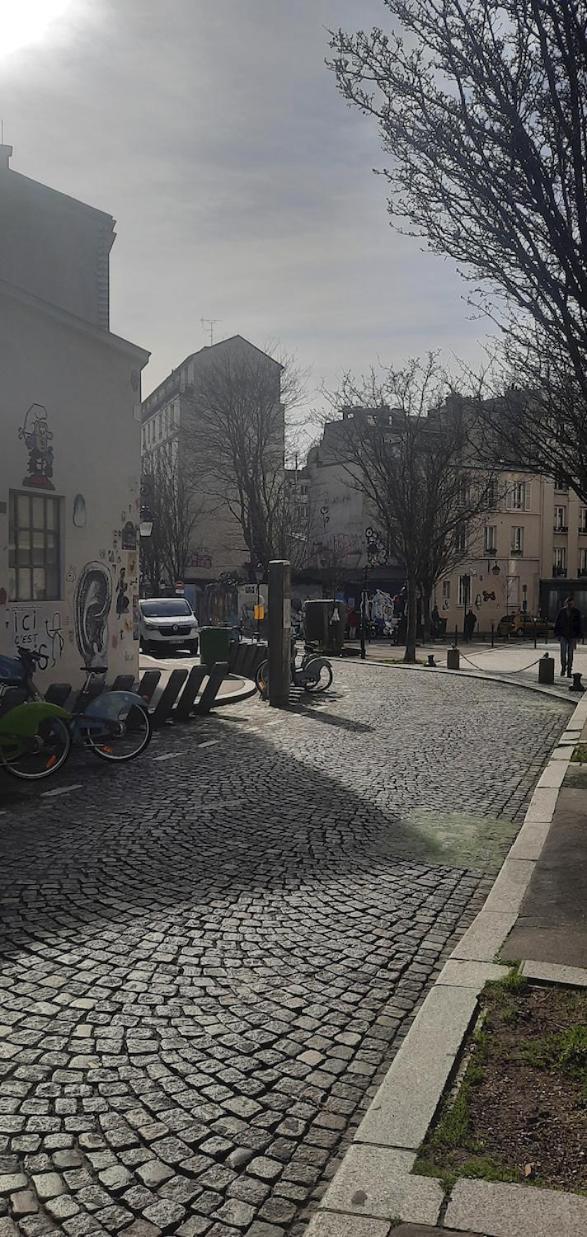 Studio Paris 13 Quartier Butte-Aux-Cailles Exterior photo
