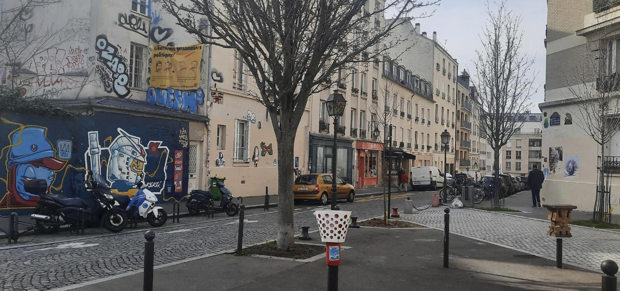 Studio Paris 13 Quartier Butte-Aux-Cailles Exterior photo