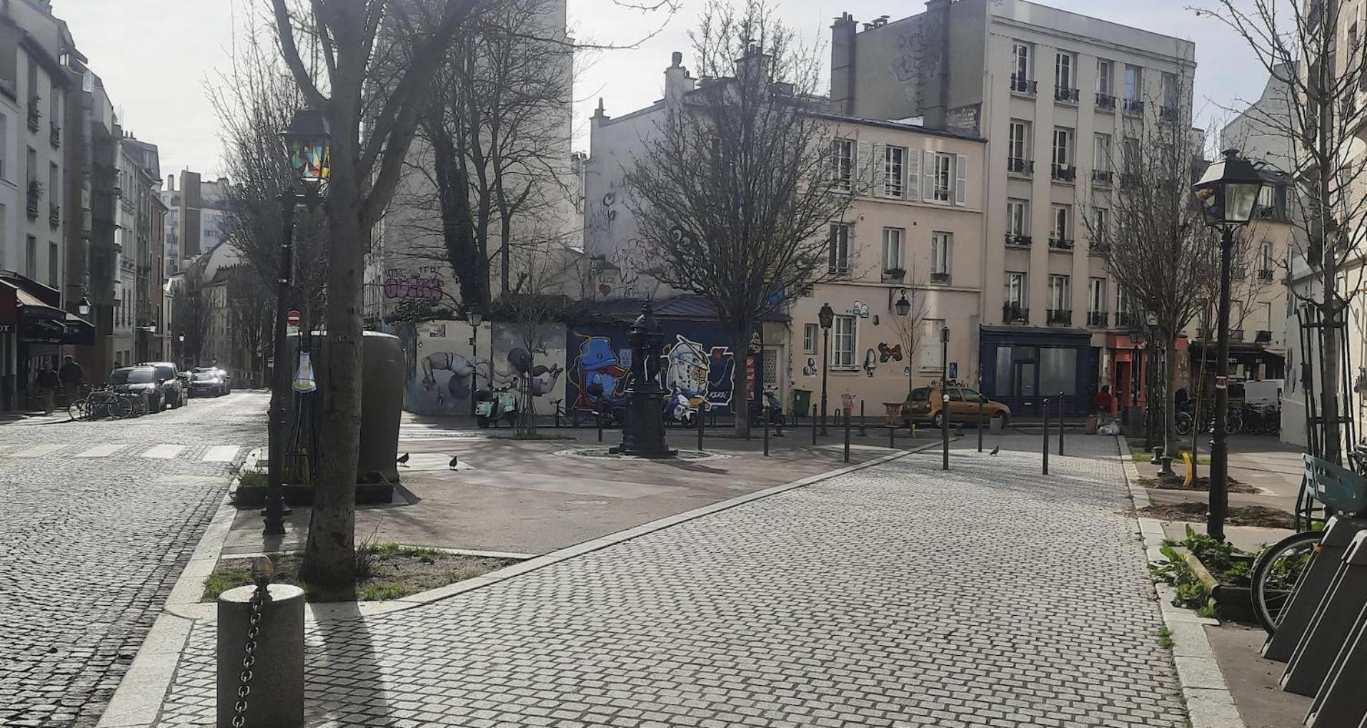 Studio Paris 13 Quartier Butte-Aux-Cailles Exterior photo