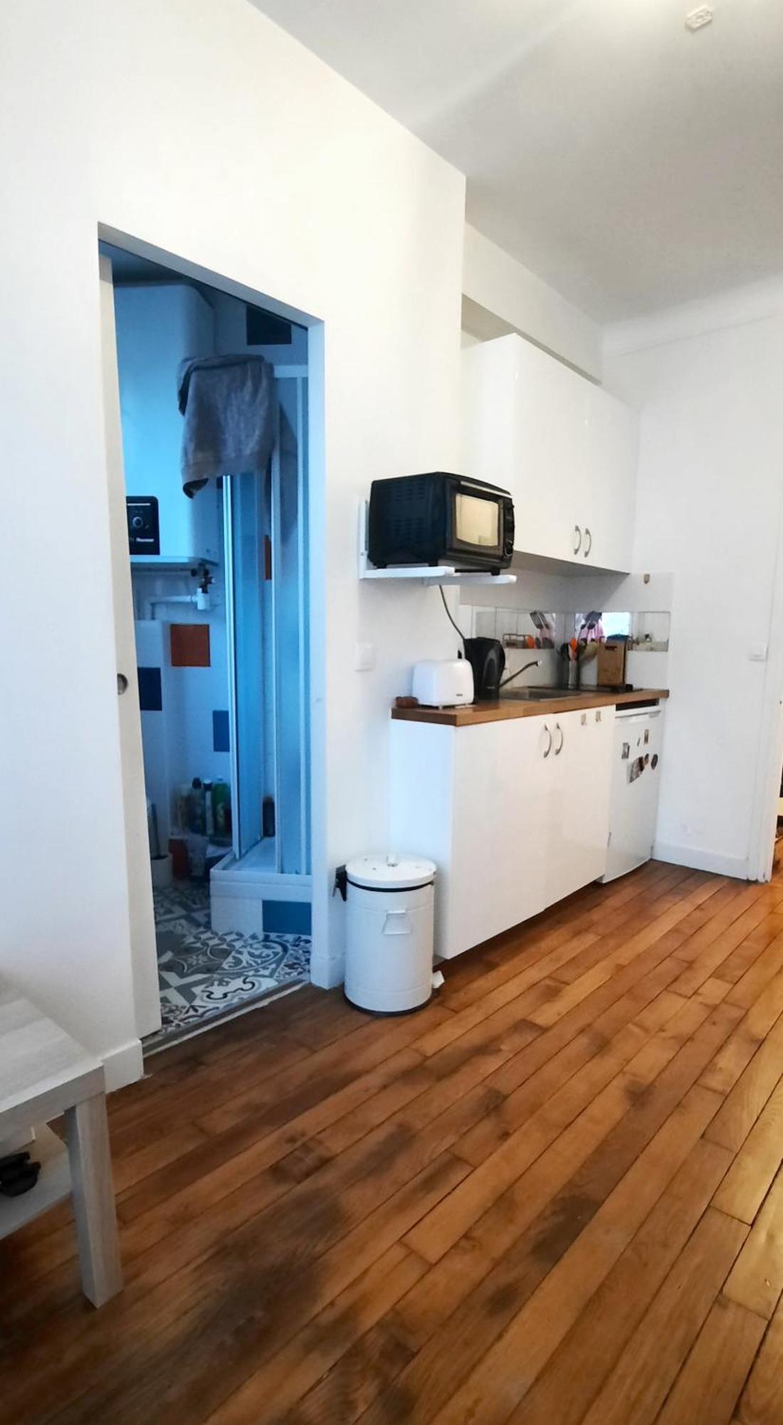 Studio Paris 13 Quartier Butte-Aux-Cailles Exterior photo