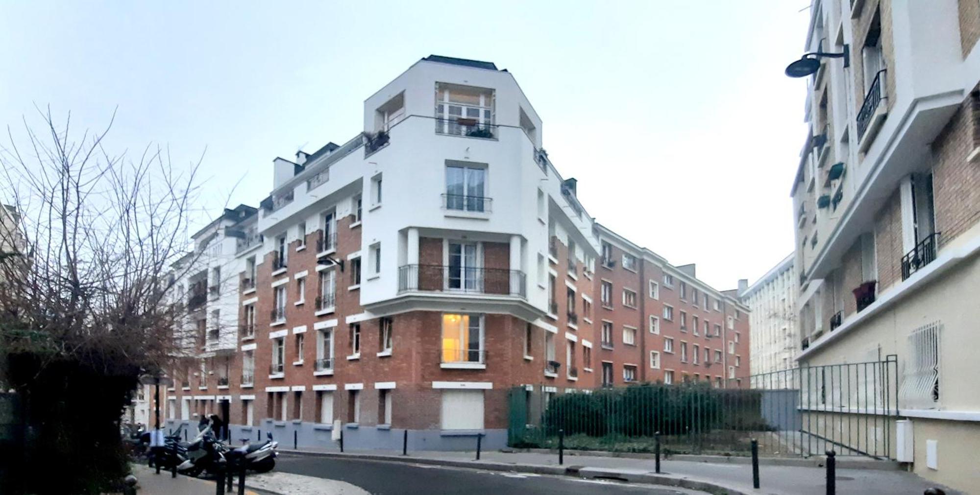 Studio Paris 13 Quartier Butte-Aux-Cailles Exterior photo