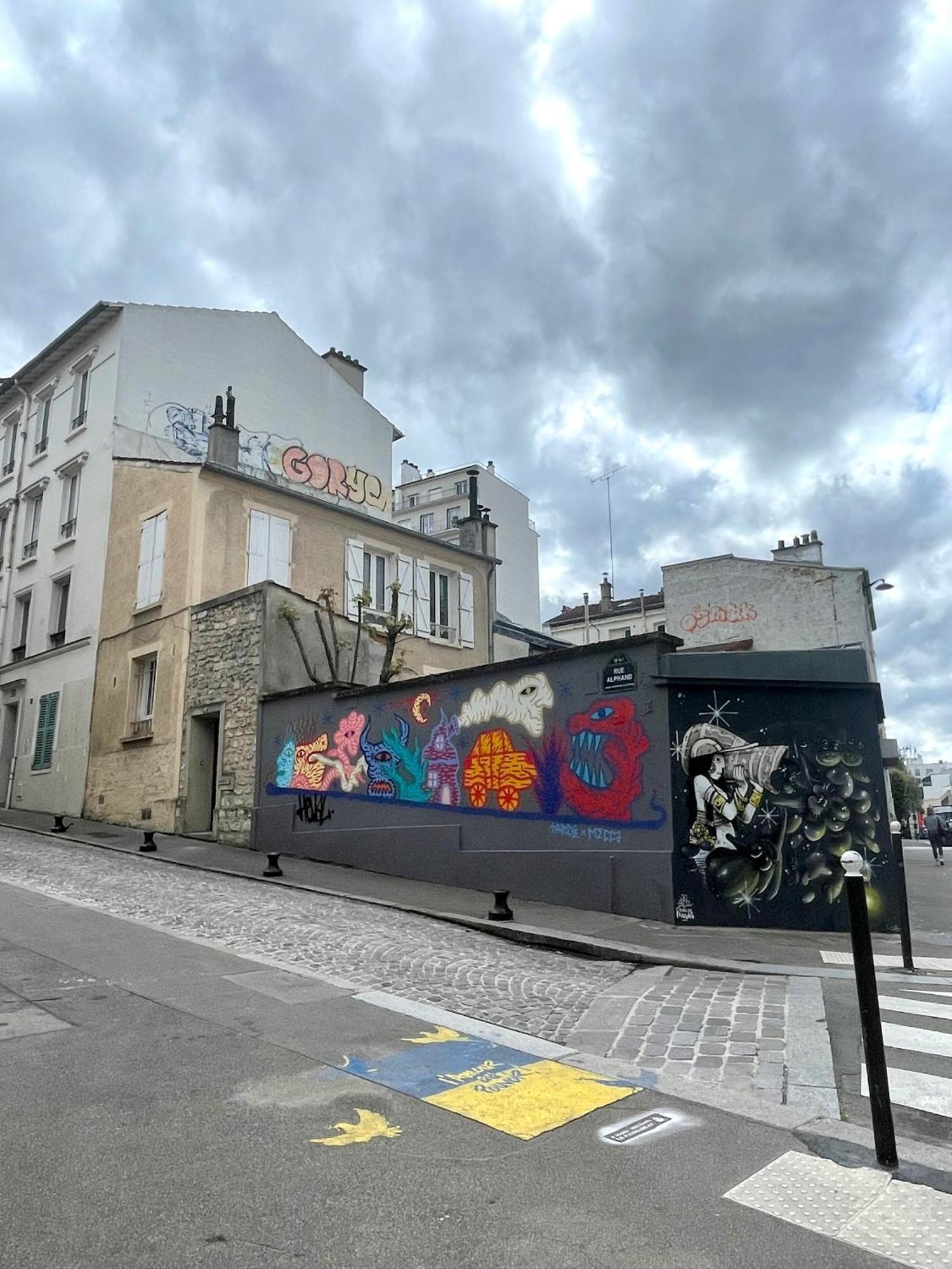 Studio Paris 13 Quartier Butte-Aux-Cailles Exterior photo
