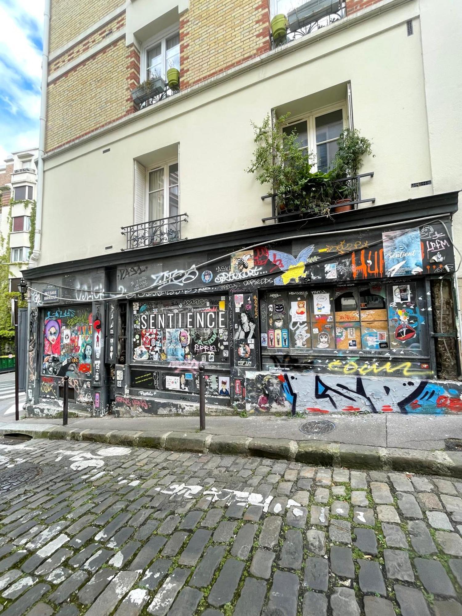 Studio Paris 13 Quartier Butte-Aux-Cailles Exterior photo