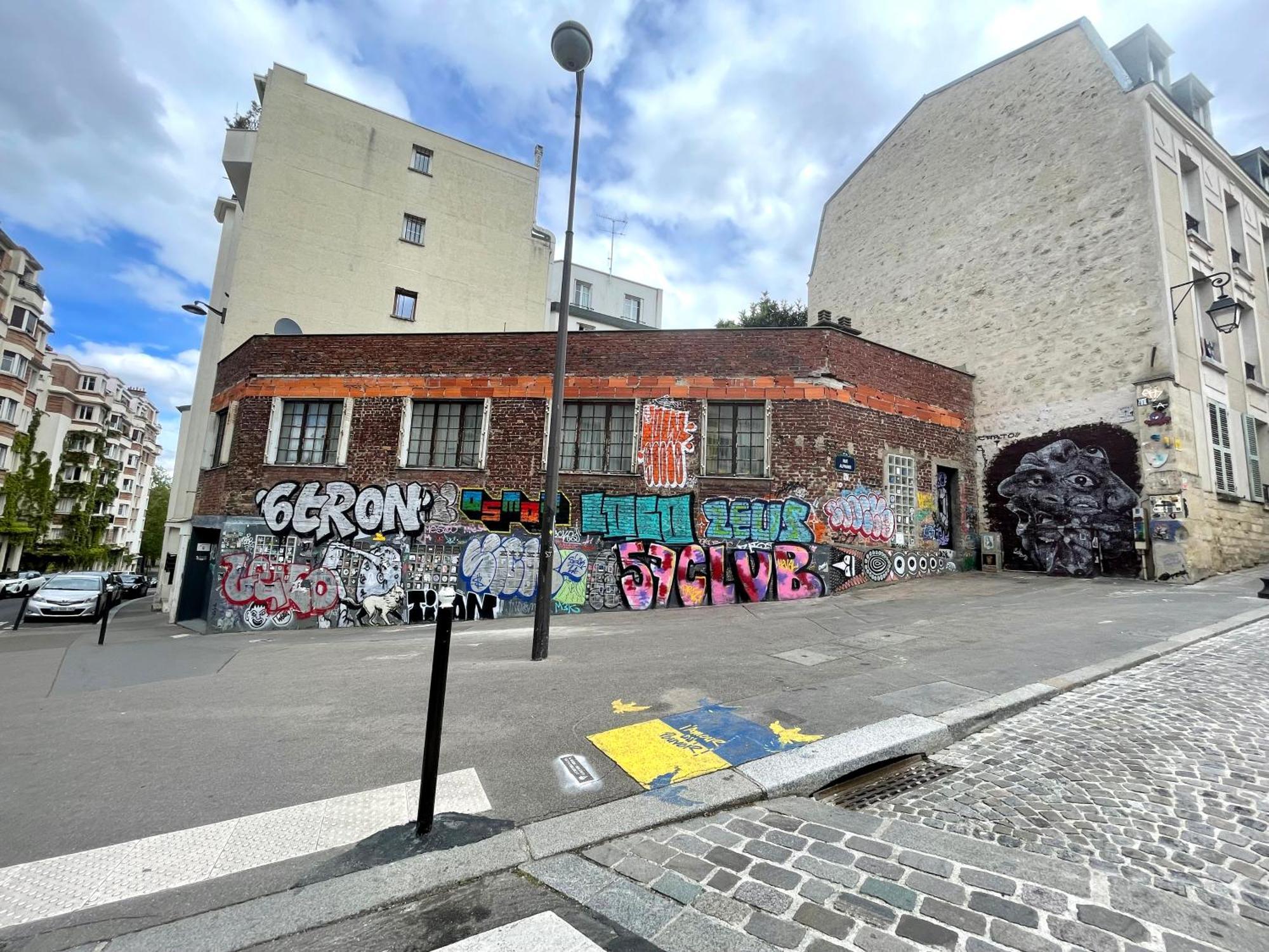 Studio Paris 13 Quartier Butte-Aux-Cailles Exterior photo